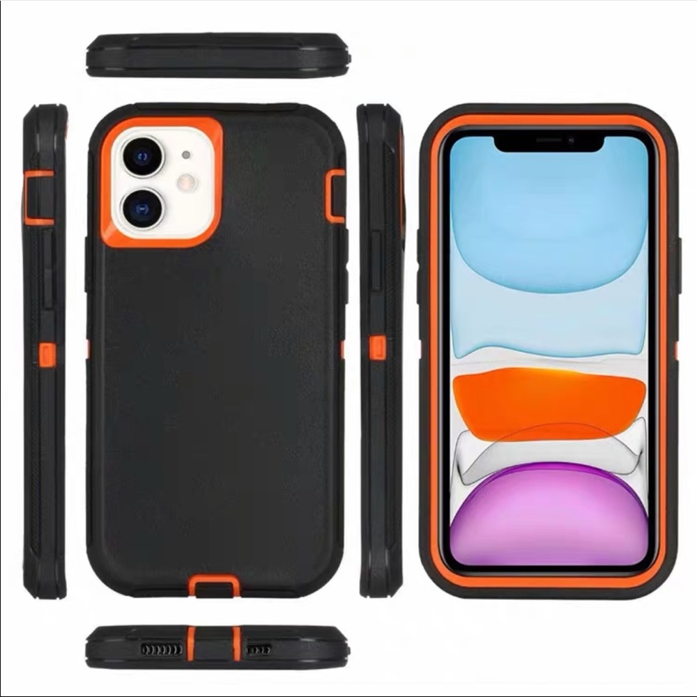 Apple iPhone 12 Pro Max silicone hard case black